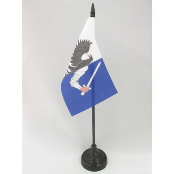 DRAPEAU DE TABLE CONNACHT 15x10cm - PETIT DRAPEAUX DE BUREAU DE CONNAUGHT - IRLANDE 10 x 15 cm