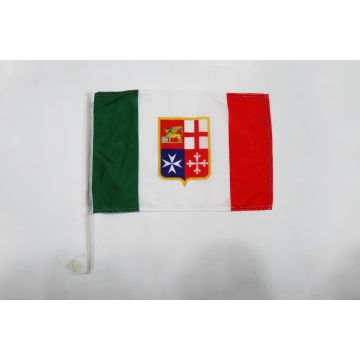 Drapeau de voiture Italie Marine Civile 45x30 cm