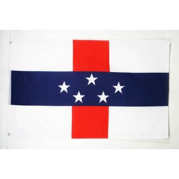 DRAPEAU ANTILLES NÍ?ERLANDAISES 90x60cm - DRAPEAU HOLLANDAIS 60 x 90 cm - DRAPEAUX