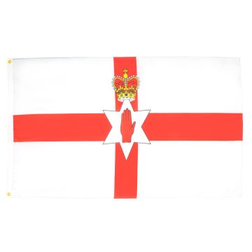 DRAPEAU IRLANDE DU NORD 90x60cm - DRAPEAU NORD IRLANDAIS 60 x 90 cm - DRAPEAUX