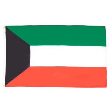 DRAPEAU KOWEÏT 90x60cm - DRAPEAU KOWEÏTIEN 60 x 90 cm - DRAPEAUX