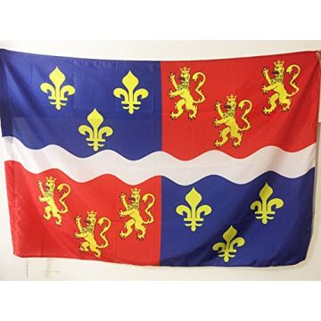 DRAPEAU SOMME 90x60cm - DRAPEAU DÍ?PARTEMENT SAMARIEN 60 x 90 cm Fourreau pour hampe