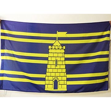 DRAPEAU TERRITOIRE DE BELFORT 90x60cm - DRAPEAU DÍ?PARTEMENT BELFORTAIN 60 x 90 cm Fourreau pour hampe