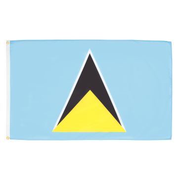 DRAPEAU SAINTE LUCIE 90x60cm - DRAPEAU SAINT-LUCIEN 60 x 90 cm - DRAPEAUX