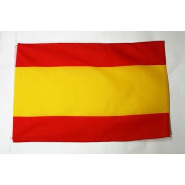 DRAPEAU ESPAGNE SANS ARMOIRIES 90x60cm - DRAPEAU ESPAGNOL 60 x 90 cm - DRAPEAUX