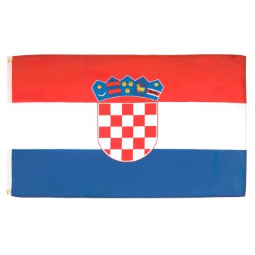 DRAPEAU CROATIE 90x60cm - DRAPEAU CROATE 60 x 90 cm - DRAPEAUX