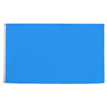 DRAPEAU UNICOLORE BLEU 90x60cm - DRAPEAU DE COULEUR BLEUR 60 x 90 cm - DRAPEAUX