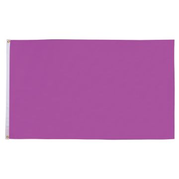 DRAPEAU UNICOLORE VIOLET 90x60cm - DRAPEAU DE COULEUR VIOLETTE 60 x 90 cm - DRAPEAUX