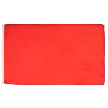 DRAPEAU UNICOLORE ROUGE 90x60cm - DRAPEAU DE COULEUR ROUGE 60 x 90 cm - DRAPEAUX