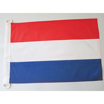 PAVILLON NAUTIQUE LUXEMBOURG 45x30cm - DRAPEAU DE BATEAU LUXEMBOURGEOIS 30 x 45 cm